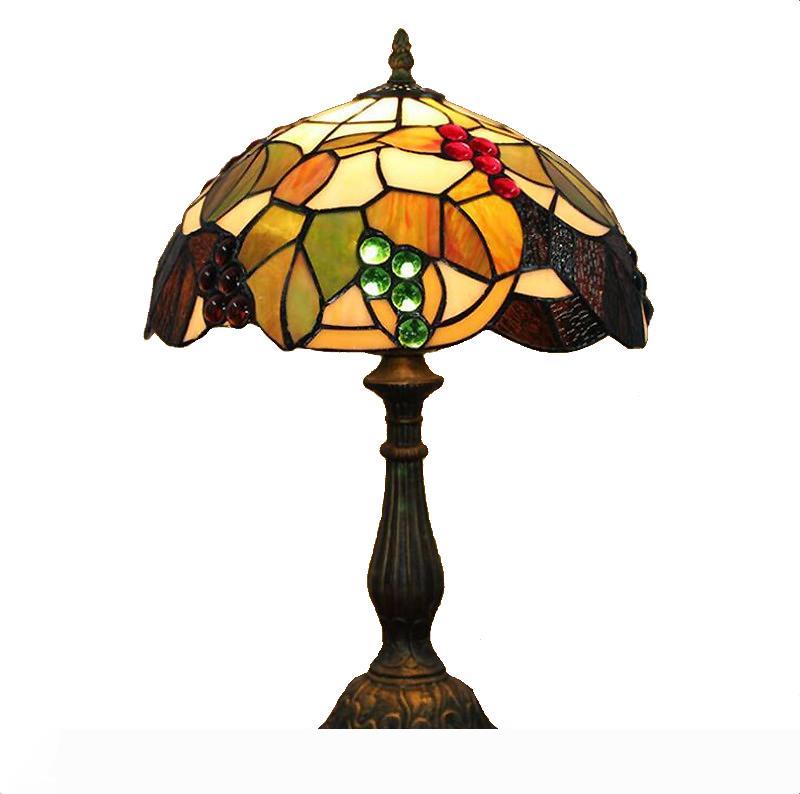 European retro creative glazed lamp Tiffany stained glass American pastoral grape table lamp bar restaurant decoration table lamp TF057
European retro creative glazed lamp Tiffany stained glass American pastoral grape table lamp bar restaurant decoration table lamp TF057