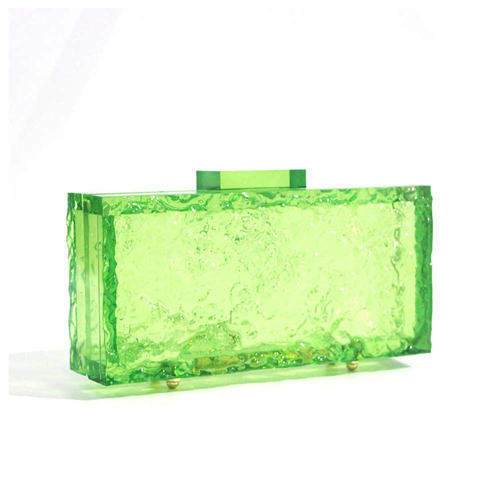 Acrylic Clear Evening Crushed Bags Bag Rectangle Clutch EVA Tansparent Factory Party Purse Handbag Ice Orodu 
Acrylic Clear Evening Crushed Bags Bag Rectangle Clutch EVA Tansparent Factory Party Purse Handbag Ice Orodu