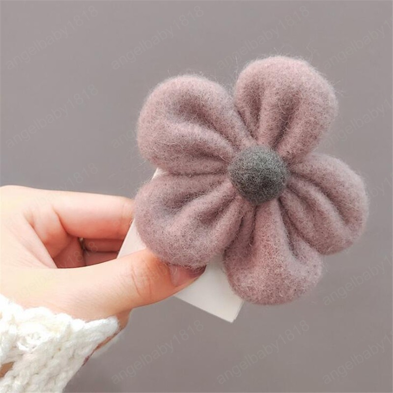 Big Flower korean Style Hariy Hair Clip Elastic Hair band Hair Accessoreis For Women Girls Ponytail Holder Scrunchies Hairpins