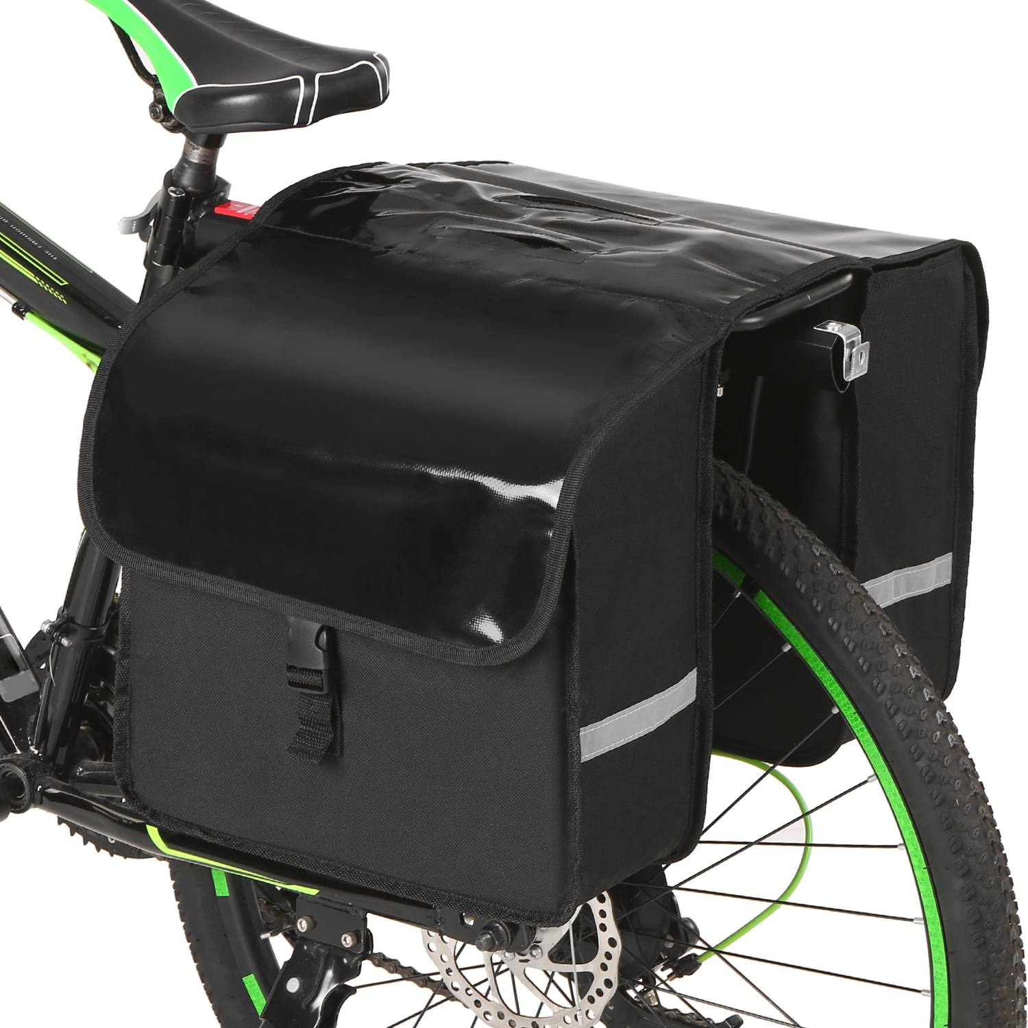 Waterproof Bicycle Trunk Bag,MTB Road Bike luggage Double Pannier at the back,cycling Rack Rear Seat Tail Carrier case MX200717 от DHgate WW