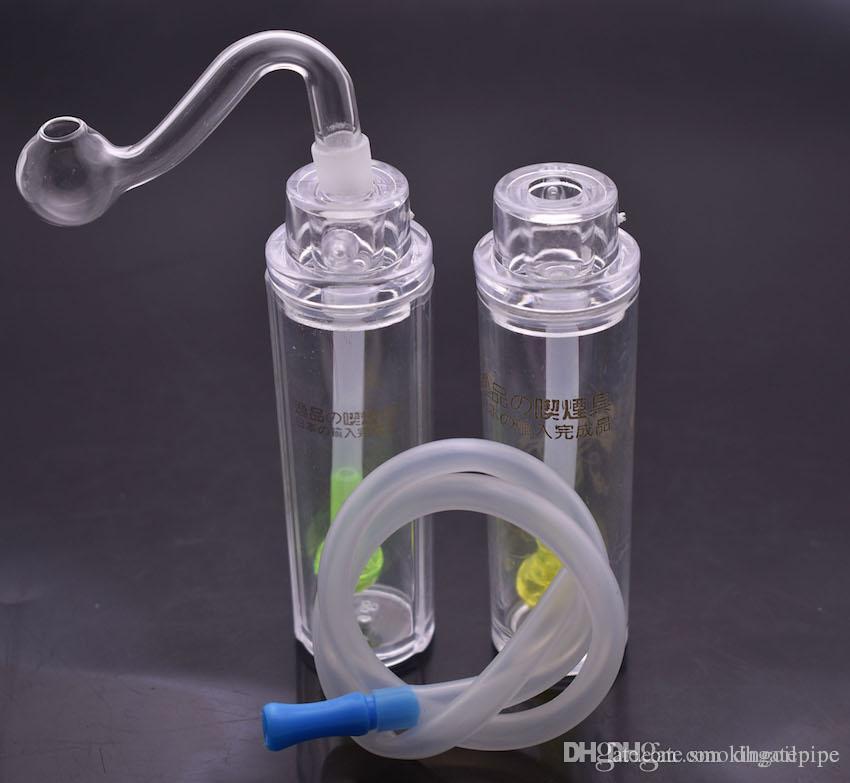 New unbreakable Plastic Oil Burner Bong inline perc ash catcher bong with 10mm Male Thick Pyrex Glass Oil Burner Pipe Silicone Tube for Smok
New unbreakable Plastic Oil Burner Bong inline perc ash catcher bong with 10mm Male Thick Pyrex Glass Oil Burner Pipe Silicone Tube for Smok