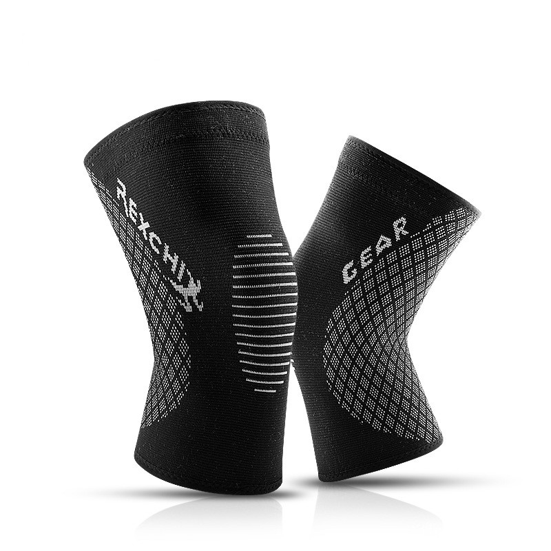Sports Kneecaps Outdoor Mountaineering Cycling Fitness Breathable Sporting Elastic Knitted Silicone Professional Protective Gear, Black
Sports Kneecaps Outdoor Mountaineering Cycling Fitness Breathable Sporting Elastic Knitted Silicone Professional Protective Gear, Black