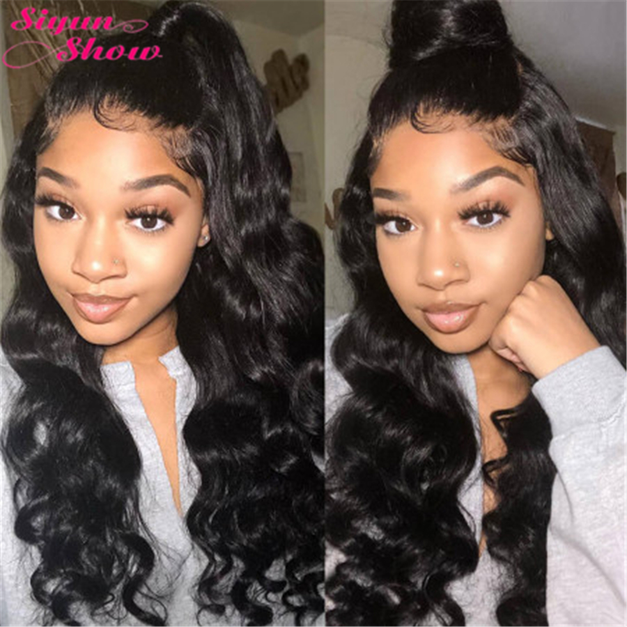 SIyun Show 360 Lace Frontal Wig Brazilian Body Wave Lace Front Wig 180 Density 360 Full Lace Wig Human Hair Wigs For Women, Medium brown
SIyun Show 360 Lace Frontal Wig Brazilian Body Wave Lace Front Wig 180 Density 360 Full Lace Wig Human Hair Wigs For Women, Medium brown