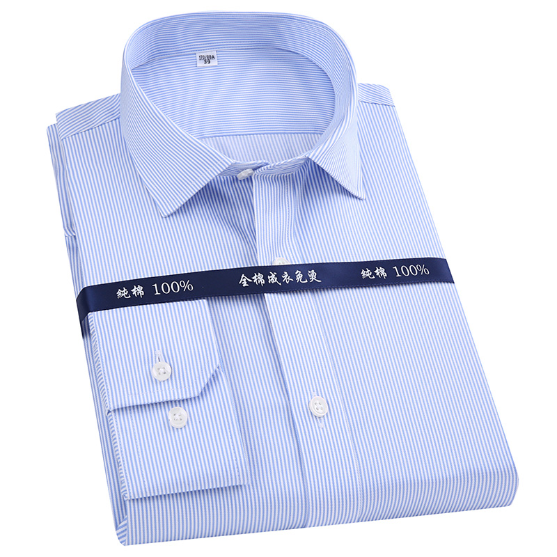 Men's Classic Long Sleeve Non Iron Striped Dress Shirt Regular Fit Formal Business Social Button-up Easy Care Cotton Shirts, Dp1818
Men's Classic Long Sleeve Non Iron Striped Dress Shirt Regular Fit Formal Business Social Button-up Easy Care Cotton Shirts, Dp1818