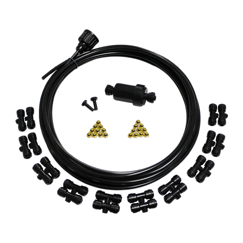 29.5FT Misting Cooling System with Mist Nozzles and Connector Set for Garden Patio Mister Water Prayers Cooling System
29.5FT Misting Cooling System with Mist Nozzles and Connector Set for Garden Patio Mister Water Prayers Cooling System