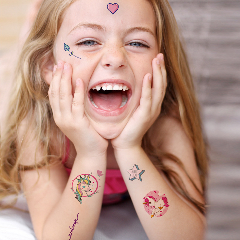 new childrens tattoo stickers waterproof and environmentally friendly unicorn tattoo stickers animal cartoon water transfer stickers
new childrens tattoo stickers waterproof and environmentally friendly unicorn tattoo stickers animal cartoon water transfer stickers