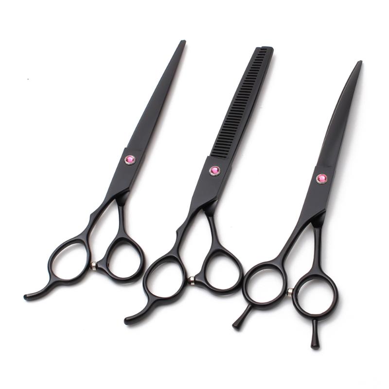 Dog Grooming Scissors Left-Hand 7" Engrave Logo JP 440C Down Curved Shears Cutting Shears Thinning Scissors Pets C4006
Dog Grooming Scissors Left-Hand 7" Engrave Logo JP 440C Down Curved Shears Cutting Shears Thinning Scissors Pets C4006