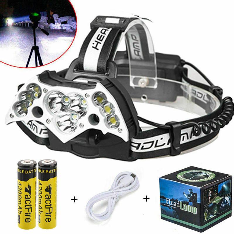 11 LED headlight USB rechargeable headlight set Outdoor 7 Modes Strong Headlamp Set USB Interface Waterproof For camp
11 LED headlight USB rechargeable headlight set Outdoor 7 Modes Strong Headlamp Set USB Interface Waterproof For camp