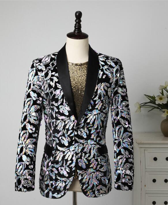 personality sequins blazer men suits designs jacket mens stage singers clothes dance star style dress punk rock masculino homme, Black
personality sequins blazer men suits designs jacket mens stage singers clothes dance star style dress punk rock masculino homme, Black