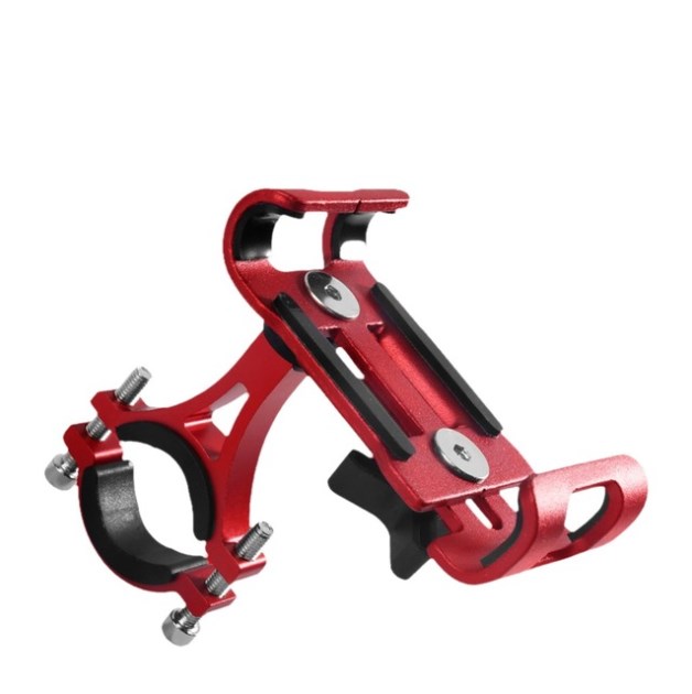 Aluminium Full Alloy Mobile Phone Holder Stands For Bicycle Motorcycle Metal Mountain Bike Road Bike Phone Holder