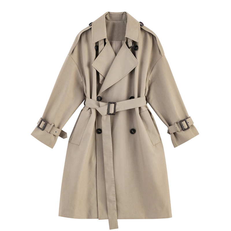 2020 Autumn Women Trench Coat With Belt Women Clothes Khaki Coat Casaco Feminino Harajuku Abrigo Mujer Long Trench Femme
2020 Autumn Women Trench Coat With Belt Women Clothes Khaki Coat Casaco Feminino Harajuku Abrigo Mujer Long Trench Femme