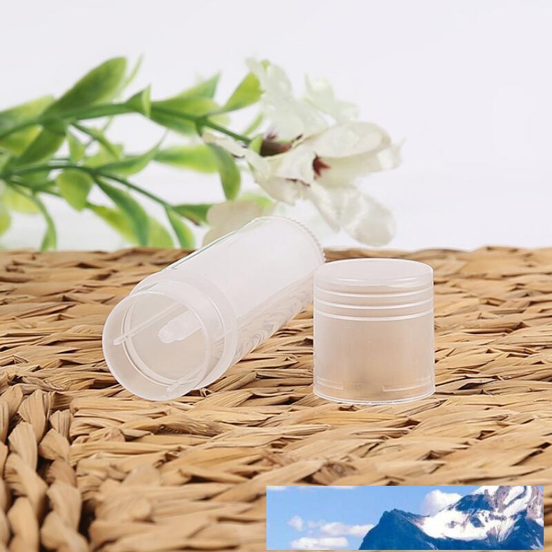 1000 Pcs/Lot 5ml Cosmetic Empty Chapstick Lip Gloss Lipstick Balm Tube + Caps Container Wholesale LX2398