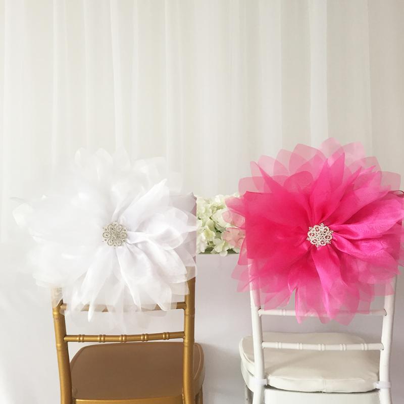 Hot Sale Organza Big Flower Shiny Silver Diamond Brooch Spandex Chair Band Wedding Birthday Party
Hot Sale Organza Big Flower Shiny Silver Diamond Brooch Spandex Chair Band Wedding Birthday Party