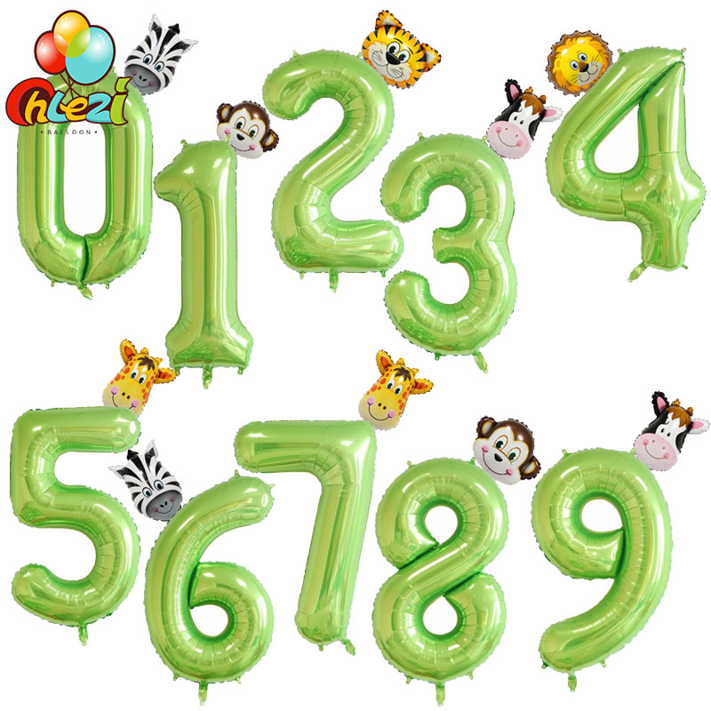 40 inch Fruit green Number foil Balloons animal Balloon Monkey giraffe zebra figure 1 2 3 year kid boy girl Birthday Party decor
40 inch Fruit green Number foil Balloons animal Balloon Monkey giraffe zebra figure 1 2 3 year kid boy girl Birthday Party decor