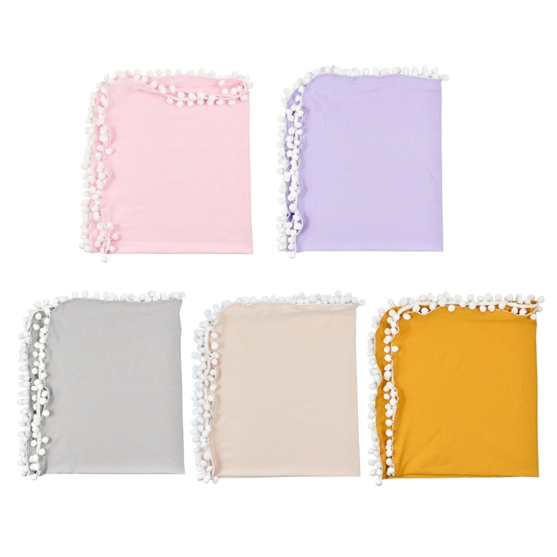 Drop Ship. Baby Soft Muslin Swaddle Blankets Pom Pom Swaddle Wrap Newborn Photography Props
Drop Ship. Baby Soft Muslin Swaddle Blankets Pom Pom Swaddle Wrap Newborn Photography Props
