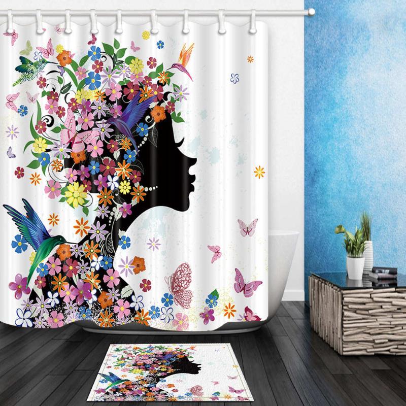Floral Shower Curtains For Bathroom Flower Butterfly Bath Curtain Girl Flower Bathroom Curtain Shower with 12 Hooks
Floral Shower Curtains For Bathroom Flower Butterfly Bath Curtain Girl Flower Bathroom Curtain Shower with 12 Hooks