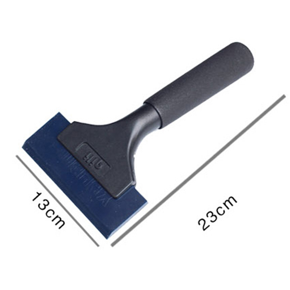 Professional Grade Power Squeegee for Vinyl Wrap Install, BlueMax Rubber Blade Scraper with Reinforced Handle, Heavy Duty Window Tint Tool QH-02T