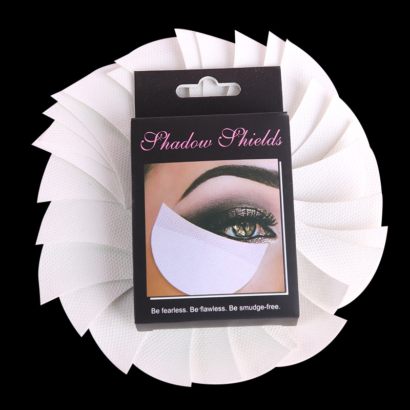 

50Pcs Eyeshadow Shields Lint Free Patch False Eyelash Extension Beauty Tool Disposable Pads Lipstick Protector Eyeliner Shield