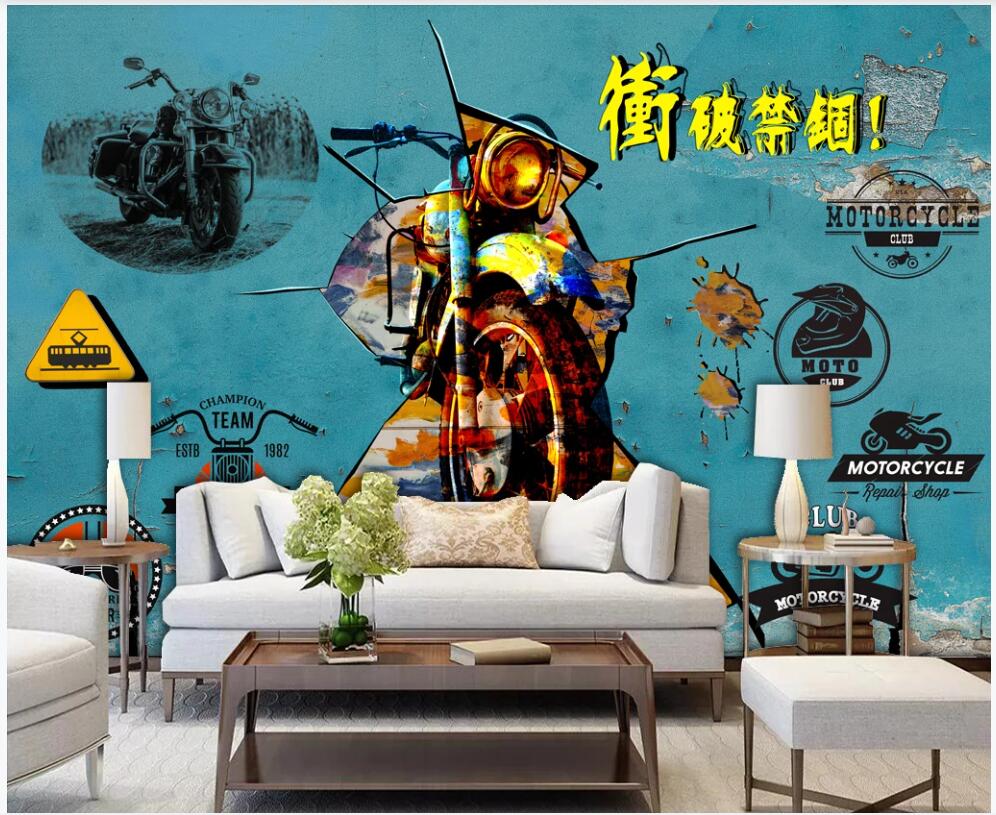 3d wallpaper custom photo mural on the wall Retro motorcycle background wall poster home decor 3d wall murals wallpaper for living room, Non-woven wallpaper
3d wallpaper custom photo mural on the wall Retro motorcycle background wall poster home decor 3d wall murals wallpaper for living room, Non-woven wallpaper