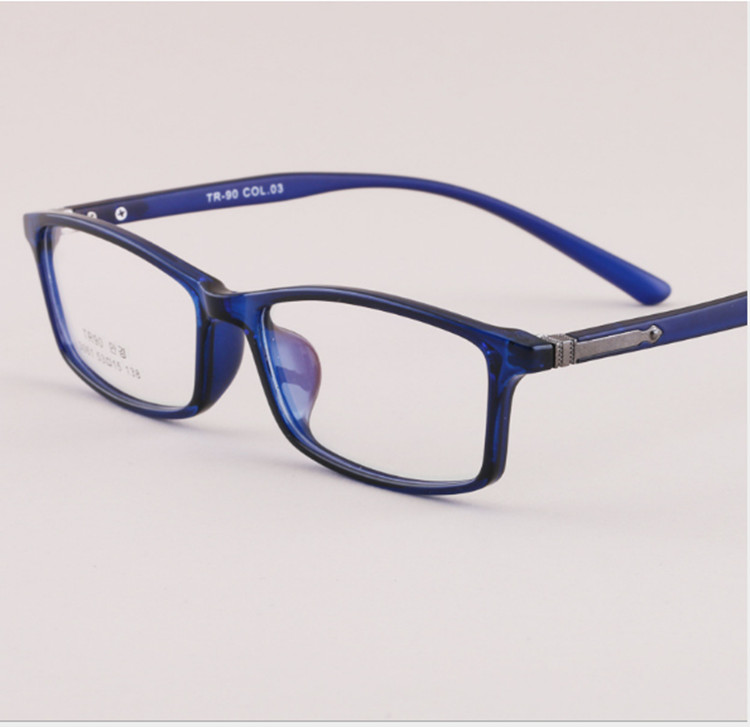 2020 Wholsesale Korea fashion TR90 glasses frame super light optical prescription full-rim glasses 3061 with vintage decoration eyeglasses