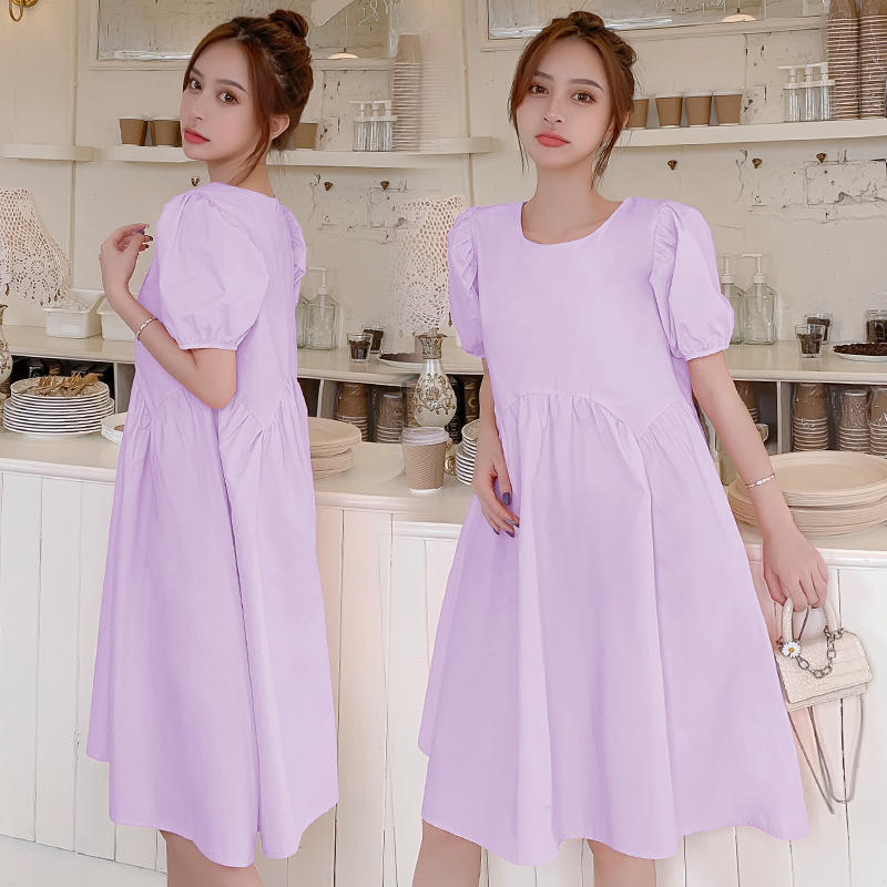 1205# Maternity Clothes Summer Cotton Short Sleeve Loose Stylish Slimming Dress for Pregnant Women Pregnancy Clothes, Pink
1205# Maternity Clothes Summer Cotton Short Sleeve Loose Stylish Slimming Dress for Pregnant Women Pregnancy Clothes, Pink