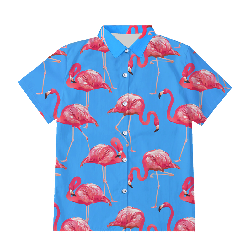 OGKB New Fashion Button Shirt 3D Flamingo Print Unisex Male/Female Short Sleeve Casual Exquisite Hip Hop Shirt Oversized 6XL 
OGKB New Fashion Button Shirt 3D Flamingo Print Unisex Male/Female Short Sleeve Casual Exquisite Hip Hop Shirt Oversized 6XL