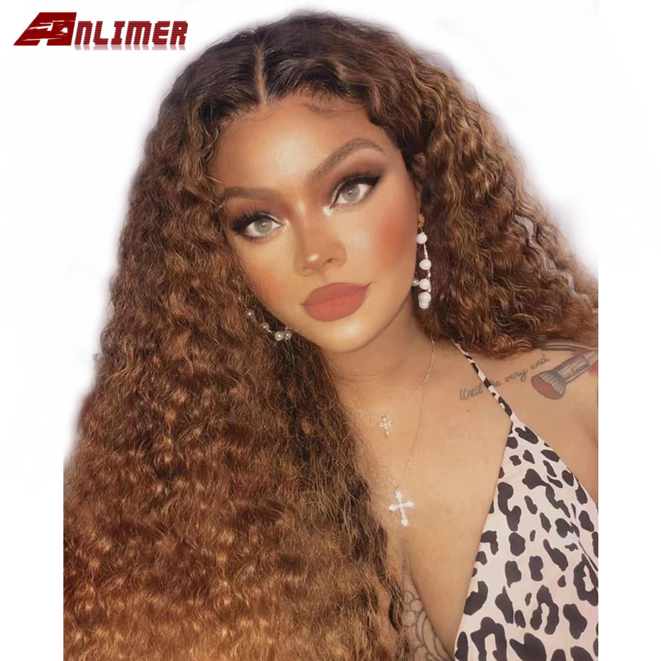 Lace Front Brazilian Human Hair Wig Kinky Curly Remy Hair Ombre Blonde Lace Front Wigs with Baby Hair for Black Women, Ombre color
Lace Front Brazilian Human Hair Wig Kinky Curly Remy Hair Ombre Blonde Lace Front Wigs with Baby Hair for Black Women, Ombre color