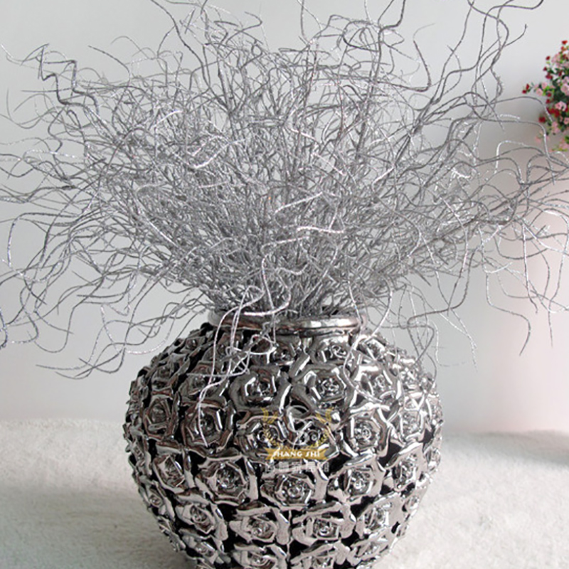 30cm Artificial Glitter Dried Branch Plastic Eulaliopsis Branch Home Christmas Tree Decorations Wedding Party Simulation Decor, Silver
30cm Artificial Glitter Dried Branch Plastic Eulaliopsis Branch Home Christmas Tree Decorations Wedding Party Simulation Decor, Silver