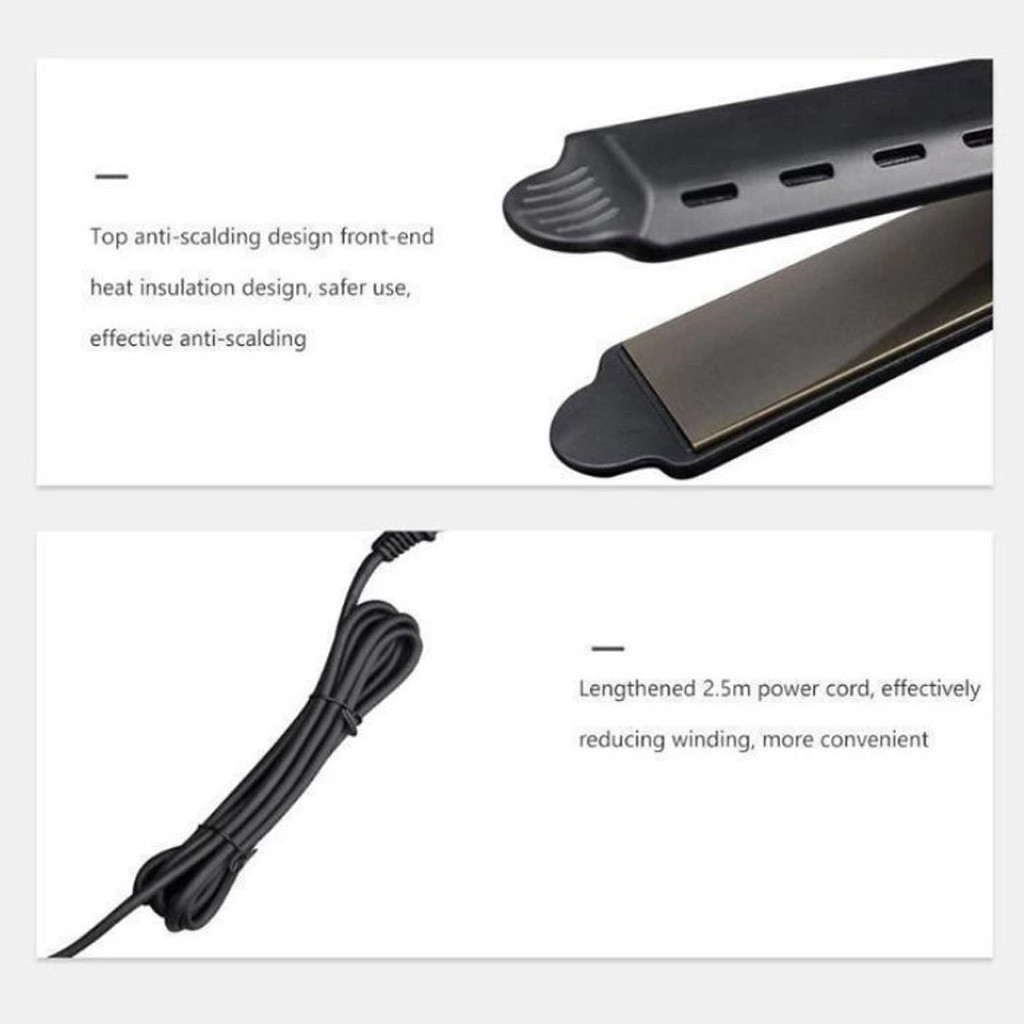 Professional Hair Straightener Four-gear Ceramic Tourmaline Ionic Flat Iron Hair Straightener For Women tourmaline plancha de pe CX200721
