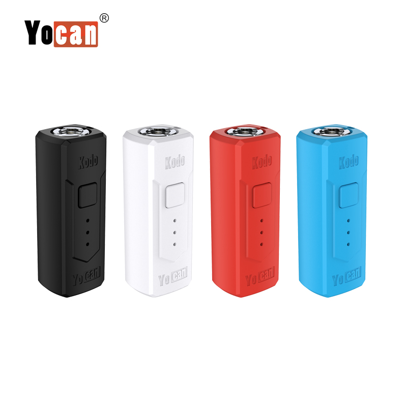 Yocan Kodo Battery 400mAh Adjustable Voltage Vape Box Mod for 510 Thread Carts Thick Oil Atomizer Cartridge 100% Origianl
Yocan Kodo Battery 400mAh Adjustable Voltage Vape Box Mod for 510 Thread Carts Thick Oil Atomizer Cartridge 100% Origianl