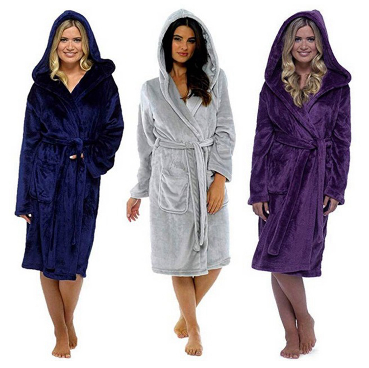Autumn and Winter Flannel Bathrobe Cardigan Coral Fleece Hot Selling Hot Selling Women' Autumn and Winter Nightgown Waistband, Beige
Autumn and Winter Flannel Bathrobe Cardigan Coral Fleece Hot Selling Hot Selling Women' Autumn and Winter Nightgown Waistband, Beige