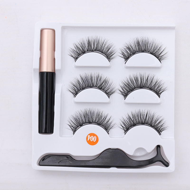 Wholesale 3 Pairs Magnetic Eyelashes 3D Faux Mink 5 Magnet Lashes Magnetic Liquid Eyeliner And Tweezer Set
Wholesale 3 Pairs Magnetic Eyelashes 3D Faux Mink 5 Magnet Lashes Magnetic Liquid Eyeliner And Tweezer Set