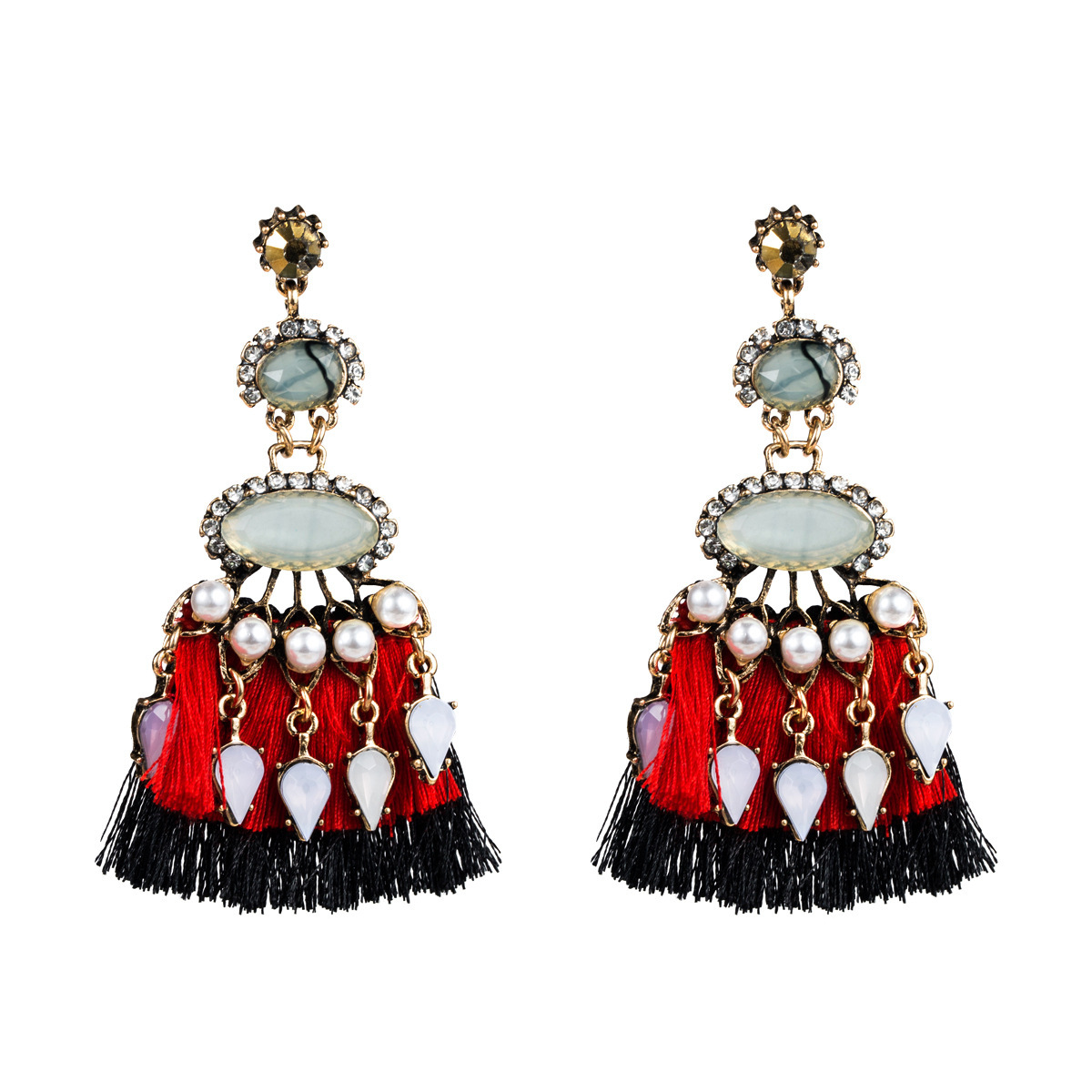 earrings multi-layer geometric resin acrylic diamond fan-shaped tassel earrings female personality Bohemia
earrings multi-layer geometric resin acrylic diamond fan-shaped tassel earrings female personality Bohemia