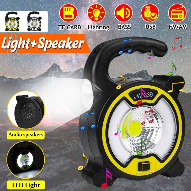 1200mAh 5W Cob Working Light Led Portable Spotlight USB lantern Rechargeable Camping Outdoor speakers Radio Lighting
1200mAh 5W Cob Working Light Led Portable Spotlight USB lantern Rechargeable Camping Outdoor speakers Radio Lighting