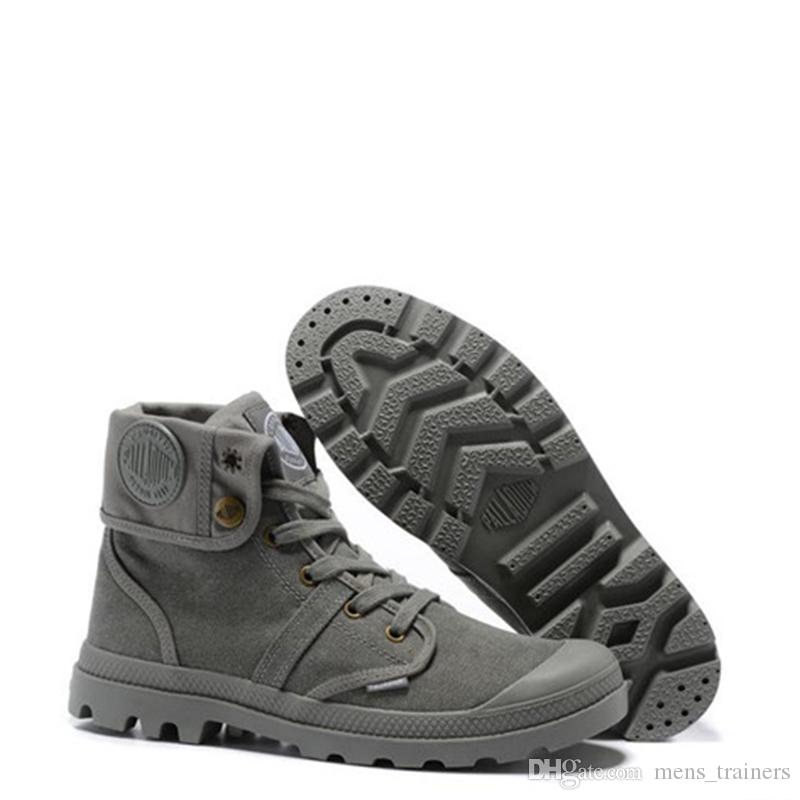 Newest Palladium Martens Boots for Women Men Classic Triple White Black Winter Boot womens Trainers mens Army Green Ankle Booties