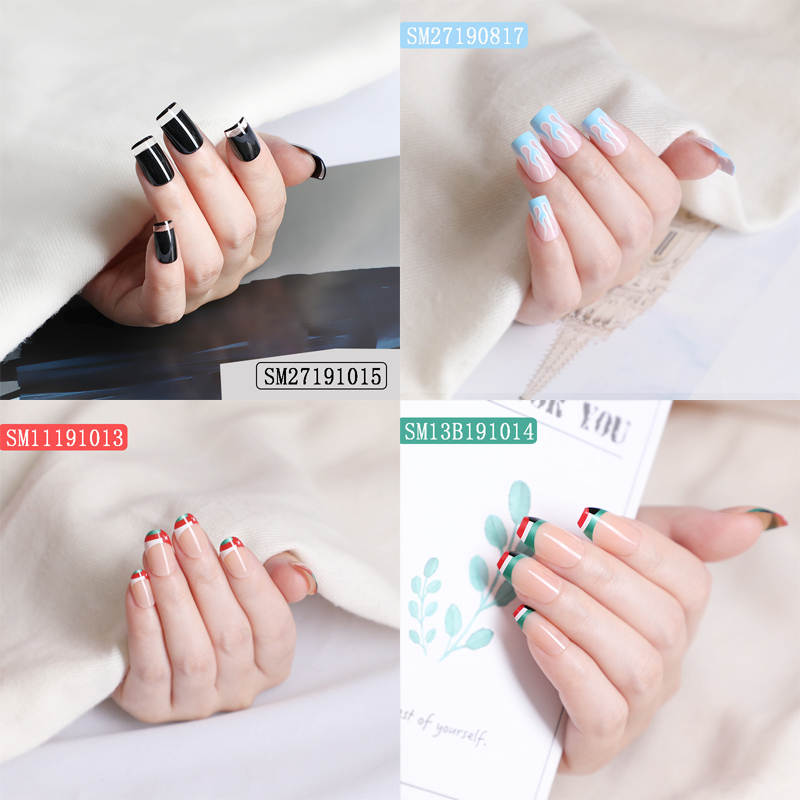 24pcs Long Flame False Nails Flat Oval Square Nail Tips Flag Design Press On Nails Plastic Waterproof Wearing Manicure Beauty, Style3
24pcs Long Flame False Nails Flat Oval Square Nail Tips Flag Design Press On Nails Plastic Waterproof Wearing Manicure Beauty, Style3
