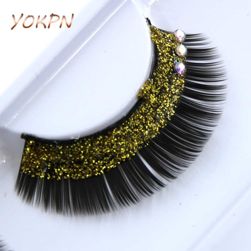 YOKPN Yellow Flash Powder Shimmery False Eyelashes Thick Exaggerated Crisscross Fake Eyelashes Latin Dance Makeup Eye Lashes
YOKPN Yellow Flash Powder Shimmery False Eyelashes Thick Exaggerated Crisscross Fake Eyelashes Latin Dance Makeup Eye Lashes