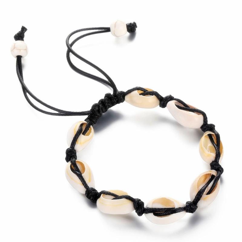 Vintage Black Rope Anklets for Women Shell Foot Jewelry Summer Beach Barefoot Bracelet Ankle on leg Ankle Bohemian Shell Anklet
Vintage Black Rope Anklets for Women Shell Foot Jewelry Summer Beach Barefoot Bracelet Ankle on leg Ankle Bohemian Shell Anklet