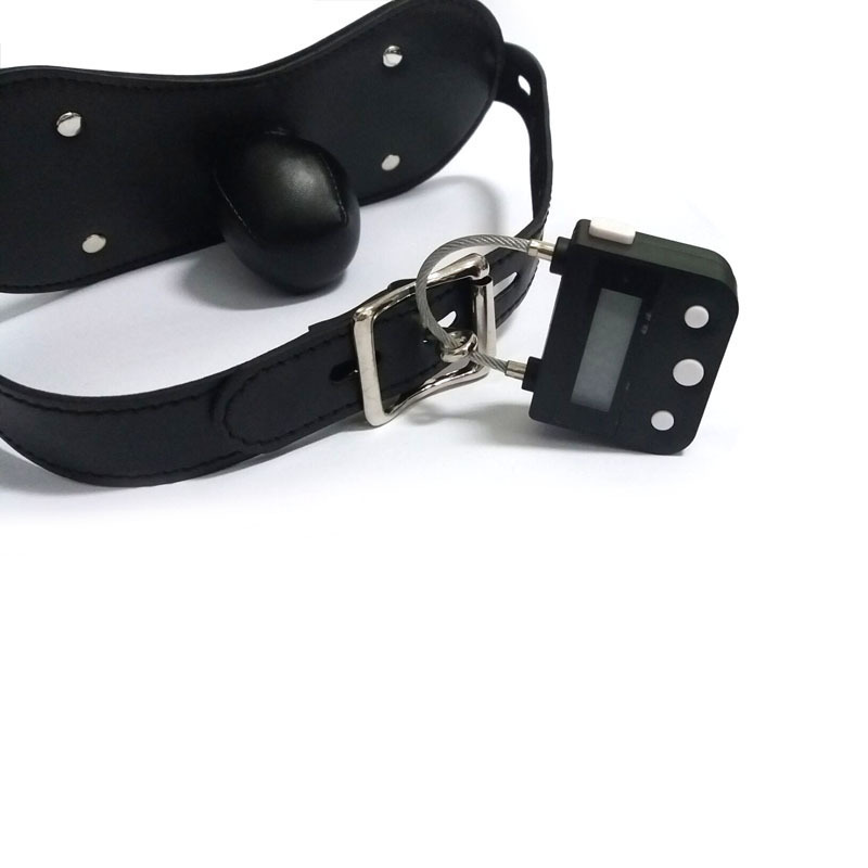 Adult Diary Electronic Bondage Lock, BDSM Fetish Handcuffs Mouth Gag Chastity Timing Switch Adult Games Sex Toys for Couples Y200616