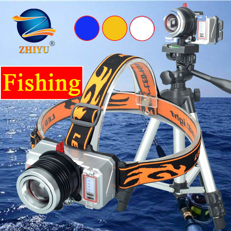 ZHIYU Professional Fishing Headlamp 3 Modes Rotating Zoomable Head Built in Battery USB Rechargeable Headlight Lamps
ZHIYU Professional Fishing Headlamp 3 Modes Rotating Zoomable Head Built in Battery USB Rechargeable Headlight Lamps