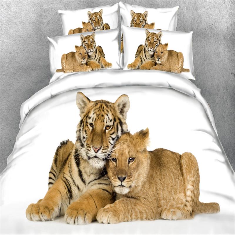 3D Tiger Bed Duvet Cover Set Pillowcase Kids Bed Cover Set Full King Size Quilt 3pcs/set Bedding for Home Textile, No-4
3D Tiger Bed Duvet Cover Set Pillowcase Kids Bed Cover Set Full King Size Quilt 3pcs/set Bedding for Home Textile, No-4