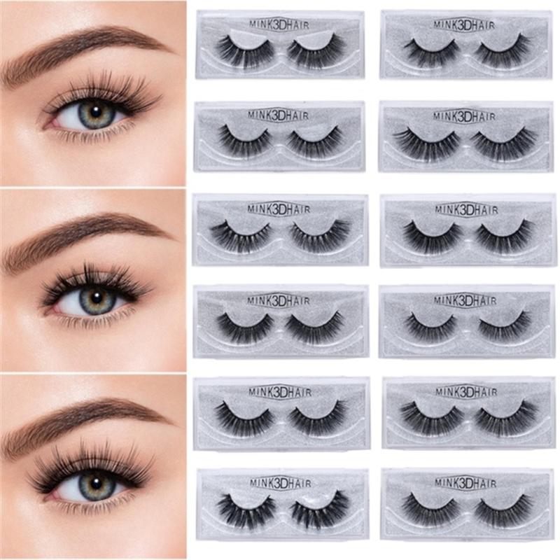 New 3D 1 Pairs Mixed Style Mink Eyelashes Lashes for Woman 3D Handmad Natural/Thick Long Eye Lashes for Makeup Beauty
New 3D 1 Pairs Mixed Style Mink Eyelashes Lashes for Woman 3D Handmad Natural/Thick Long Eye Lashes for Makeup Beauty