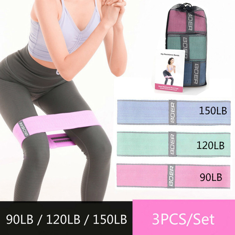 3pcs/set 90-150LB Hip Resistance Band Cotton Yoga Wide Booty Exercise Legs Band Loop Circle Squats Training Anti Slip Rolling
3pcs/set 90-150LB Hip Resistance Band Cotton Yoga Wide Booty Exercise Legs Band Loop Circle Squats Training Anti Slip Rolling