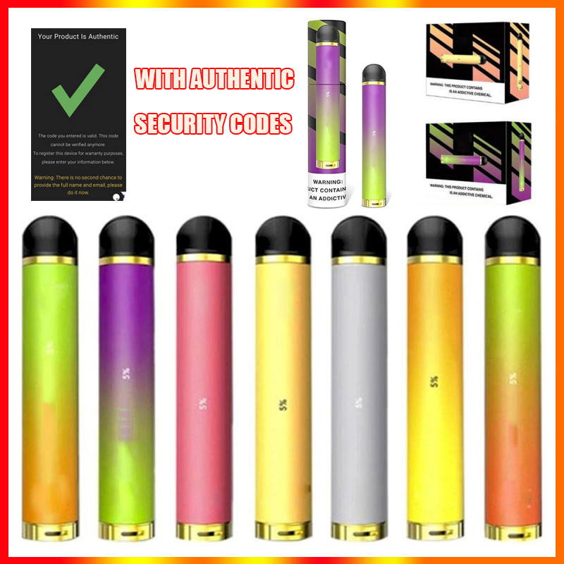 Puff Flow Disposable Vape Pen With Authentic Security Code 600mAh 4ml Pod 1000 Puffs Empty Vapor VS Puff Bar Plus
Puff Flow Disposable Vape Pen With Authentic Security Code 600mAh 4ml Pod 1000 Puffs Empty Vapor VS Puff Bar Plus