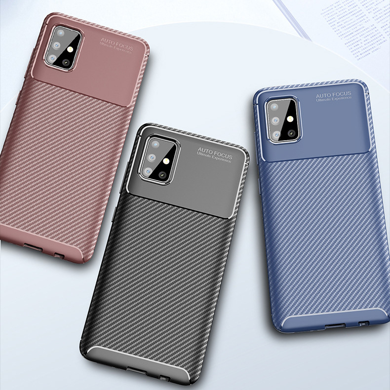 Carbon Fiber Anti-Scratch Non-Slip Soft TPU Protective Case for Samsung Galaxy A10 A10S A10E A20 A20S A20E A30 A40 A50 A60 A70 M10 M20 M30, Black
Carbon Fiber Anti-Scratch Non-Slip Soft TPU Protective Case for Samsung Galaxy A10 A10S A10E A20 A20S A20E A30 A40 A50 A60 A70 M10 M20 M30, Black