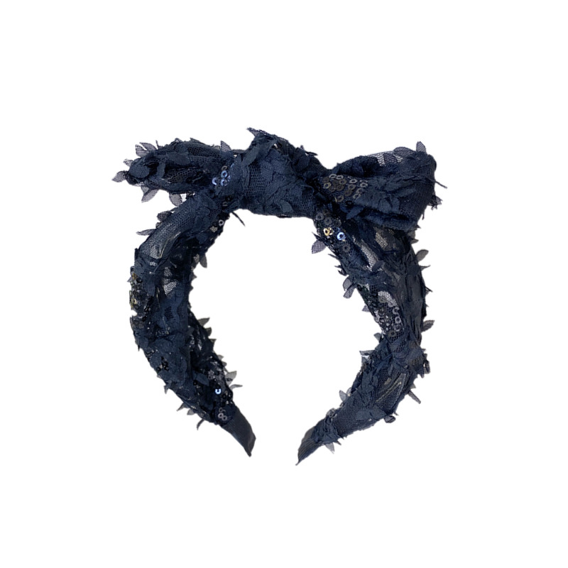 Ears Knotted Hair Band Hair Accessories Women Headband Lace Bowknot Wide Brimmed Bow Head Hoop Hoop Lace Sequins
Ears Knotted Hair Band Hair Accessories Women Headband Lace Bowknot Wide Brimmed Bow Head Hoop Hoop Lace Sequins