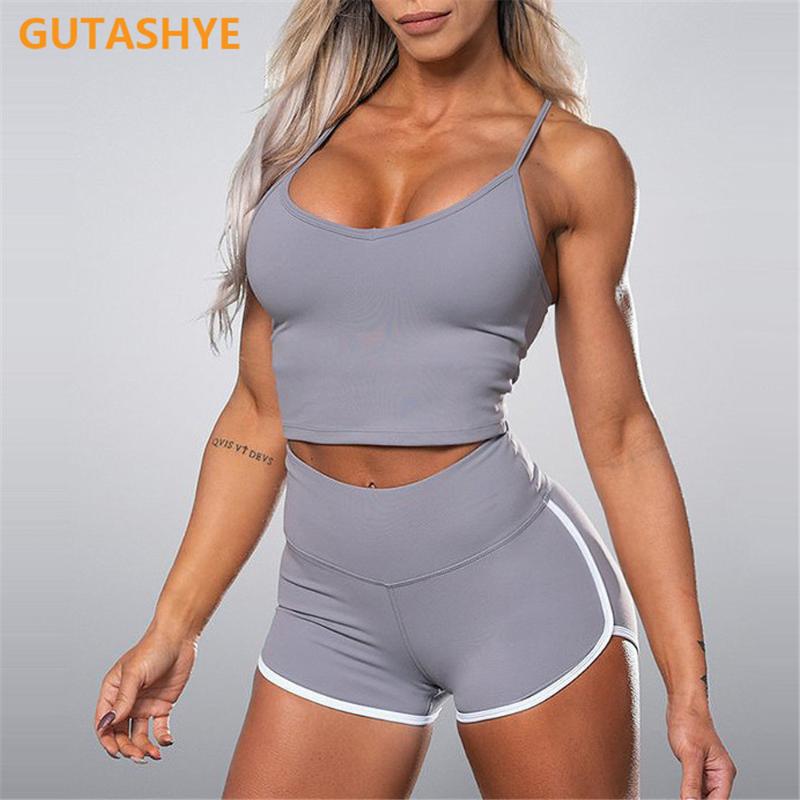 Sexy Fitness Sets Women Sports Sets Sport Suit Women 2 Piece Set Gym Clothes Womens Clothing Sports Bra Active Wear Yoga Shorts, Set blue gray
Sexy Fitness Sets Women Sports Sets Sport Suit Women 2 Piece Set Gym Clothes Womens Clothing Sports Bra Active Wear Yoga Shorts, Set blue gray