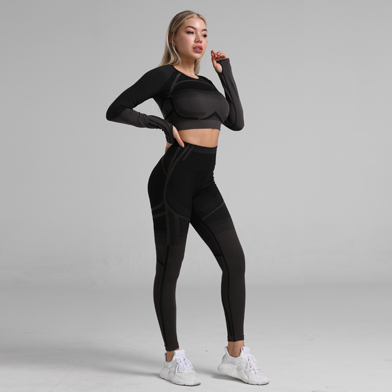 Women 2 Pcs Sports Suits Set Yoga Sets Gym Exercise Fitness Athletic Pants Sportswear Leggings Shirt Exercise Sports Active Tops, Black leggings
Women 2 Pcs Sports Suits Set Yoga Sets Gym Exercise Fitness Athletic Pants Sportswear Leggings Shirt Exercise Sports Active Tops, Black leggings