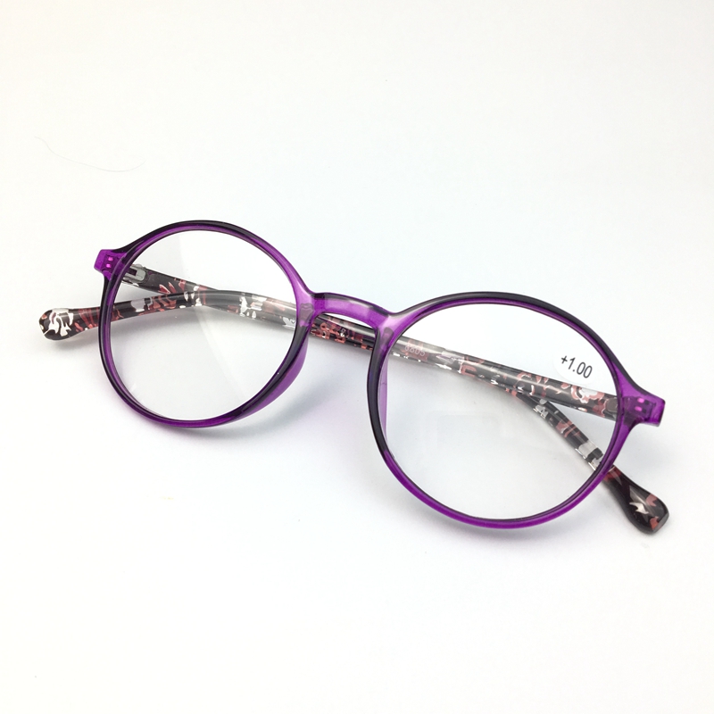 New 2020 Women's Reading glasses 6805 purple Round Large frame Hyperopia glasses Give grandma gift +125 +225..+400
New 2020 Women's Reading glasses 6805 purple Round Large frame Hyperopia glasses Give grandma gift +125 +225..+400