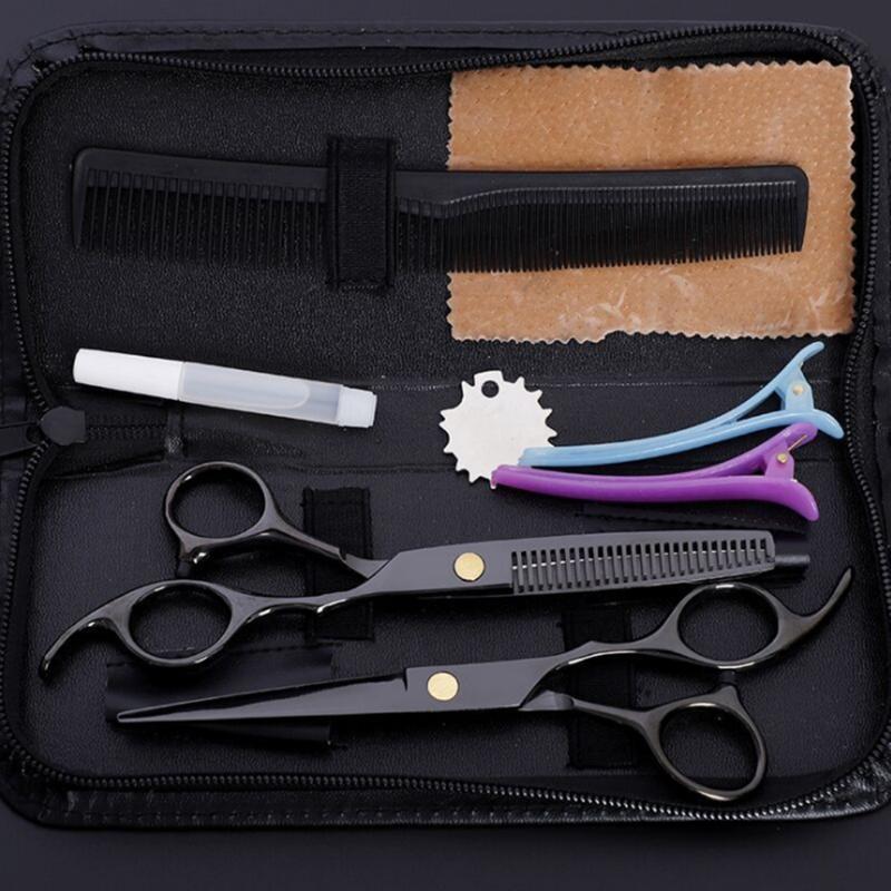 Hairdressing Scissors Professional Hair Cutting Scissors Thinning Haircut Kit Barber Tool
Hairdressing Scissors Professional Hair Cutting Scissors Thinning Haircut Kit Barber Tool